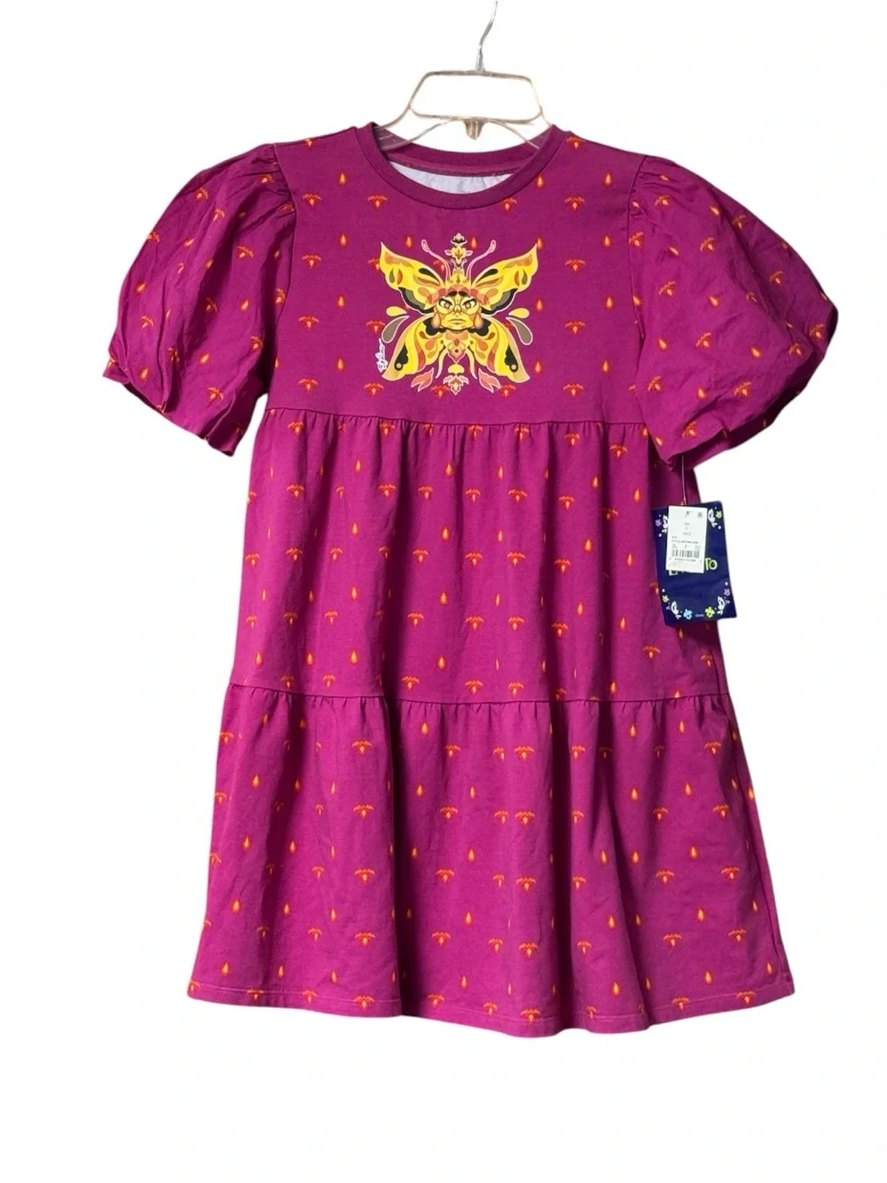 NWT Disney ENCANTO Mirabel Dress Birthday Party Cosplay Fancy Dress SZ L